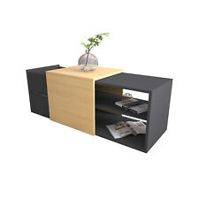 Particleboard Coffee Table Storage Modern Minimalist Design Living Room Table - New York - US