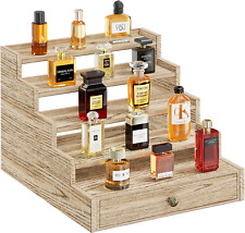 5 Tier Cologne Organizer for Men, Wooden Cologne Stand Holder Display Shelf with - Denver - US