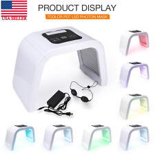 7 Colors Photon LED Light Therapy Face Facial Skin Rejuvenation Beauty Machine