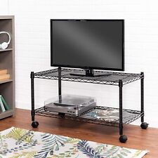 NEW Small Rolling TV Stand On Wheels Portable Mobile Media Cart For Laptop Table - Mumbai - India