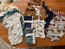 NWT Carters Infant Boy Size 12 Months Lot of 13 Items: Pants, 3-pc Set, Shirts