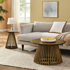 NEW Modern minimalist coffee table, solid wood coffee table, Nordic - AS