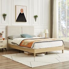 Upholstered Bed Frame Twin Full Queen Size Platform Bed W/Adjustable Headboard - Toronto - Canada