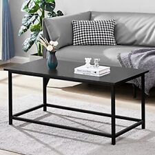 Black Coffee Table Simple Modern Coffee Tables Open Design Rectangular Minimalis - Mumbai - India