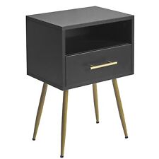 IBUYKE Nightstand, Mid-Century Modern Bedside Table with Legs, Minimalist and... - Mumbai - India