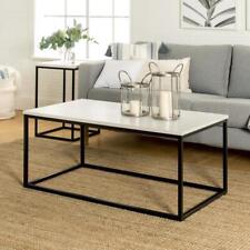 James Allan WEIF98599 42 X 23" Minimalist Sleek Coffee Table - Marble - Goose Creek - US"