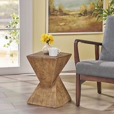 Christopher Knight Home Jerod Light-Weight Concrete Accent Table, Natural - Mumbai - India