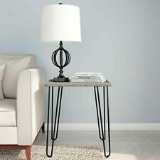 22 In Steel Hairpin Metal Legs End Accent Table Nightstand Bedroom Livingroom - Reno - US