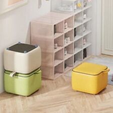 Modern Minimalist Leather Stool Ottoman - Irvine - US