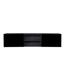 Minimalist Floating TV Stand for 65-inch TVs Wall-Mounted Entertainment Center - Dayton - US