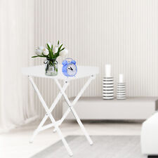 Minimalist Folding Acrylic End Table Snack Tray Sofa Side Tea Table Living Room - Mumbai - India