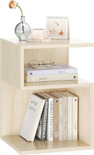 Tokyo S Minimalist 3 Tier End Table - Minimalist 3-Tier Wood Nightstand for Smal - Mumbai - India