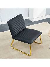 Minimalist Gold Armless Sofa Chair Paired Suitable For Offices Bedrooms - Mumbai - India