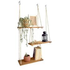 Unbranded Decorative Hanging Shelves 16.78W 3-Tier Swing Brown w/ Sticker Sheet - Toronto - Canada"