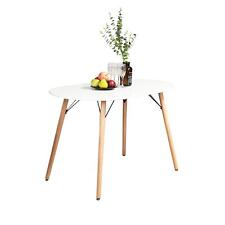 Homy Casa 47.2'' Kitchen Dining Table Minimalist Style Dining Table for Small Sp - Brentwood - US