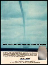 Fisher & Paykel Smart Drive Washer - Water Spout - Vintage Print Ad April 1998 - Zephyrhills - US