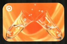 TARGET Champagne Glasses ( 2006 ) Gift Card ( $0 )