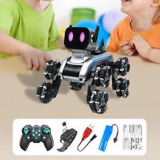 Smart RC Robot Toy Dog with Music LED Eyes Kids Educational Toy Remote Control - CN