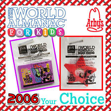 Arby's 2006 WORLD ALMANAC FOR KIDS Educational LEARNING Trivia YOUR Toy CHOICE - Springfield - US