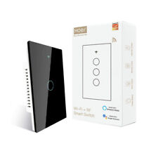 MOES 1 Gang Smart Light Switch WiFi RF Wall Touch Timer Alexa Google APP - Douglasville - US