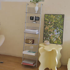 Ladder Shelf 6 Tier Metal Modern Minimalist Design Large Capacity Floor - Toronto - Canada