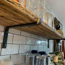 Metal Shelf Brackets Clear wax finish - Toronto - Canada