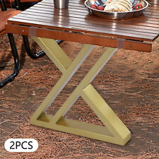 16 Set of 2 Metal Table Legs Heavy Duty Dining Coffee Table Legs Iron Desk Legs - Toronto - Canada"