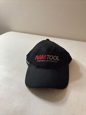 Ram Tool Construction Supply Co Adjustable Strap Black Hat