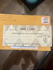 Brewery Ommegang 75$ Gift Card Seventy Five Dollars Cooperstown NY