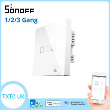 SONOFF T0 UK Smart Wall Touch Switch Wifi Wireless APP Remote Control Home Light - CN