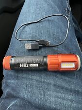 KLEIN TOOLS 56412 Flashlight HVAC Construction Tools Rechargeable