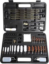 160pcs Gun Cleaning Kit Universal Rifle Pistol Shotgun Handgun Firearm with Case