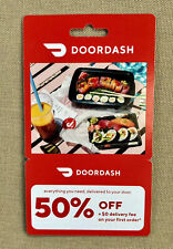 DOORDASH GIFT CARD~50% Off FIRST Order of $15+ ~Max. $10 off~ Exp. 7/31/24