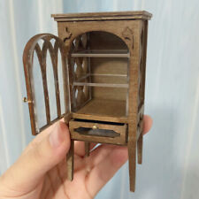 DIY 1:12 Scale Dollhouse Miniatures Furniture Unfinished Victoria Witch Cabinet