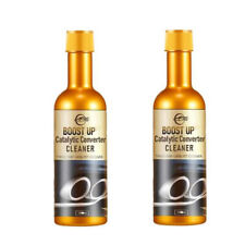 Cleaner Booster Cleaner 120ml×2 Engine Converter Catalytic Cleaning Supplies