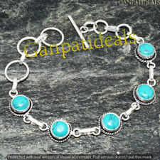 Turquoise Gemstone Ethnic Handmade Fashion Bracelet Jewelry 9 BR-4091"