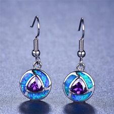 Enamel Water Drop Bohemian Colorful Statement Dangle Earrings for Women Jewelry