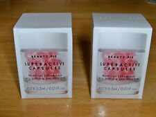 Lot Of 2 -- Beauty Pie SUPERACTIVE CAPSULES .01 oz Jar -- Essential Face Beads