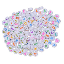 500 Pcs Colorful Bead DIY Craft Alphabet Beads Letter Scattered Accessories