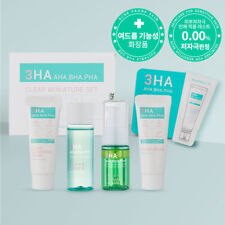 3HA K-Beauty Korean Acne Skin Care Sets Mini Kits for 5 Steps Skin Care Routine