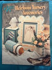 Plastic Canvas Heirloom Nursery Accessories Leaflet