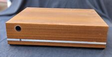 MCM Minimalist Vintage Teak Vinyl Record Album Case Storage Box DUAL Germany #D - Toronto - Canada