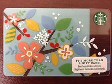 HTF Starbucks Spring Gift Card Never Swiped NO $ VALUE