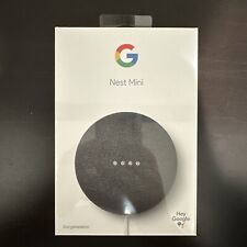 Google Nest Mini 2nd Generation Smart Speaker Charcoal Gray For Android & iOS - Beverly Hills - US