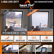 Genuine Smart Tint switchable glass Electric Window film USA Manufactured - Saint James - US