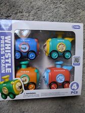 Whistle Press Train Toy For Kids Smart Creativity Train Toy - Lincoln - US