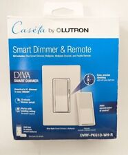 Lutron DIVA Smart Dimmer & Remote DVRF-PKG1D-WH-R - Lewiston - US