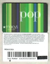 MACY'S Dad / Pop, Stripes 2008 Lenticular Gift Card ( $0 ) V2