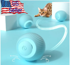Electric Cat Ball Toys Automatic Rolling Smart Cat Toys Interactive for Pet Cats - Canandaigua - US