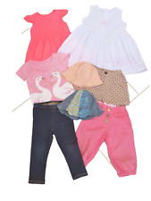 8 Items Baby Girls Mixed Clothes Bundle - size 18-24 Months